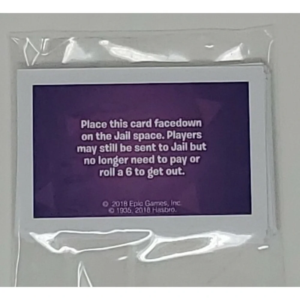 Fortnite Monopoly game replacement pieces - Storm Cards - qty‎ 15
